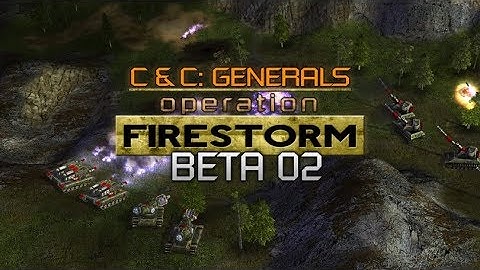 Command & Conquer Generals Zero Hour Firestorm MOD vs 3 AI Part 1