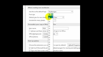Microsoft Excel မှာ ကိုယ်သုံးနေကျ Font ကို ပုံသေထားနည်း | How to set default font in Microsoft Excel
