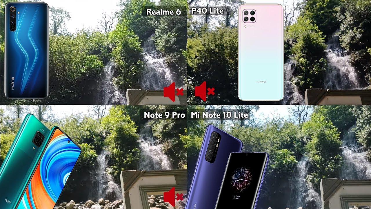 Huawei P40 Lite Redmi Note 9s