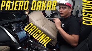 PAJERO SPORT DAKAR GANTI JOK MAKIN ELEGAN