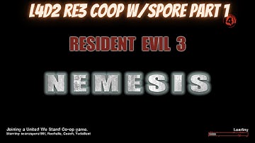 Left 4 Dead 2 Custom Maps Resident Evil 3 Coop W/Spore Part 1