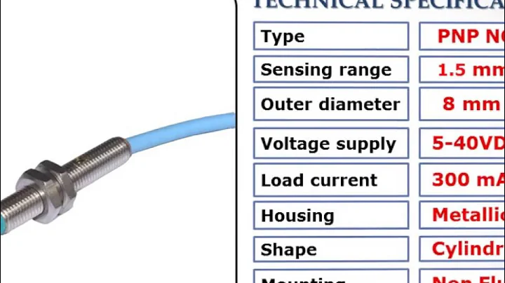 DOLPHIN SENSOR - M-8 PNP NO