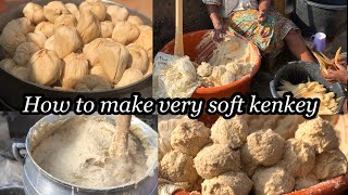 HOW TO MAKE DOKUNU/KENKEY GHANA FOOD|KENKEY,GHANA STREET FOOD