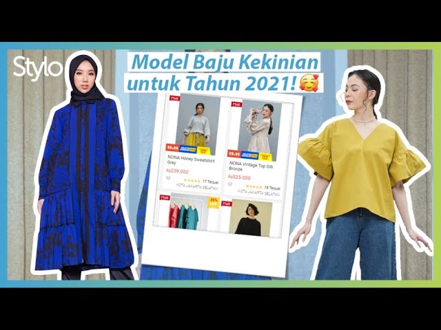 Model Baju Terbaru Yang Jadi Tren Fashion 2021 Ala Ivan Gunawan Nona Ind Stylo Id Youtube