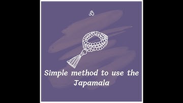 Simple Method to use Japamala