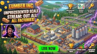 Idle Tycoon Lumber INC Factory Completion