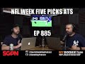 Top 5 NFL Game Picks Against the Spread (Week 5) - YouTube