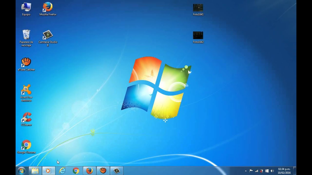 Como Hacer Una Captura De Pantalla Windows 7 Youtube