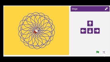 how to make triangle rounded pattern on pictoblox