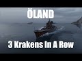 Land  3 krakens in a row