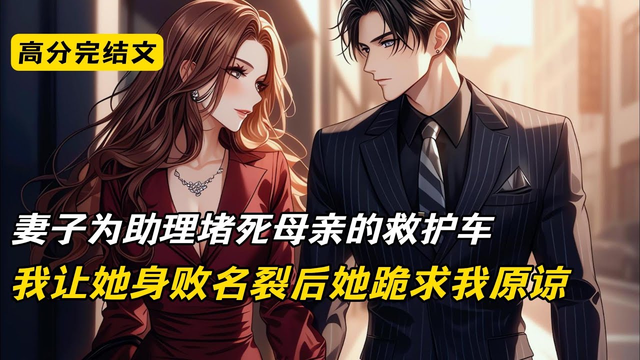 妻子为助理堵死母亲的救护车，我让她身败名裂后她跪求我原谅