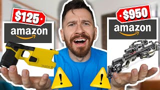 I Bought All The DANGEROUS Products On Amazon!!