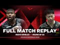 Full match  aruna quadri ngr vs ma long chn  ms r32  singaporesmash 2022