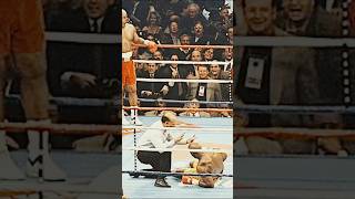 George Foreman beats Michael Moorer for the Heavyweight Championship! #boxing #history #shorts