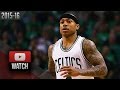 Isaiah Thomas Full Highlights vs Hawks 2016 Playoffs R1G4 - 28 Pts, COLD BLOODED!