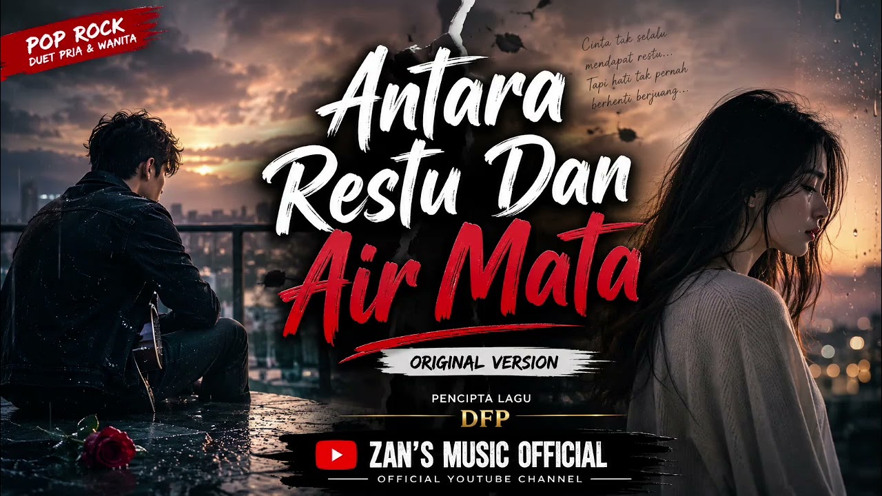 Antara Restu Dan Air Mata | Original Version | Duet Pria \u0026 Wanita | Pop Rock | ZAN'S Music Official