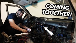 Starting the Chassis Wiring of the TURBO Nissan Hardbody!