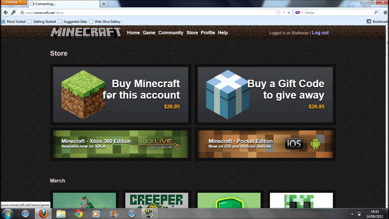 free minecraft microsoft account