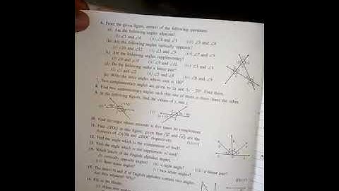 STD 7 Ex.9.1 Q.6 to Q9