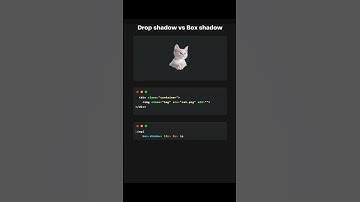 5/100 CSS Box Shadow VS Drop Shadow #5 #html #css #javascript #coding #webdevelopment
