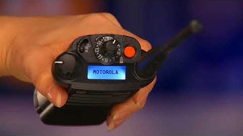 APX7000 Video Top Display