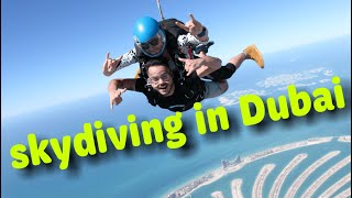 Skydiving in Dubai | Прыжок с парашютом в Дубае | SkydiveDubai | RussianNigga