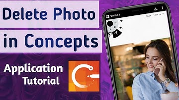 How to Delete Added Photos in Concepts App
