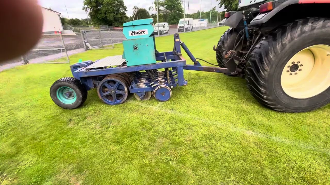 Overseeding with the Unidrill