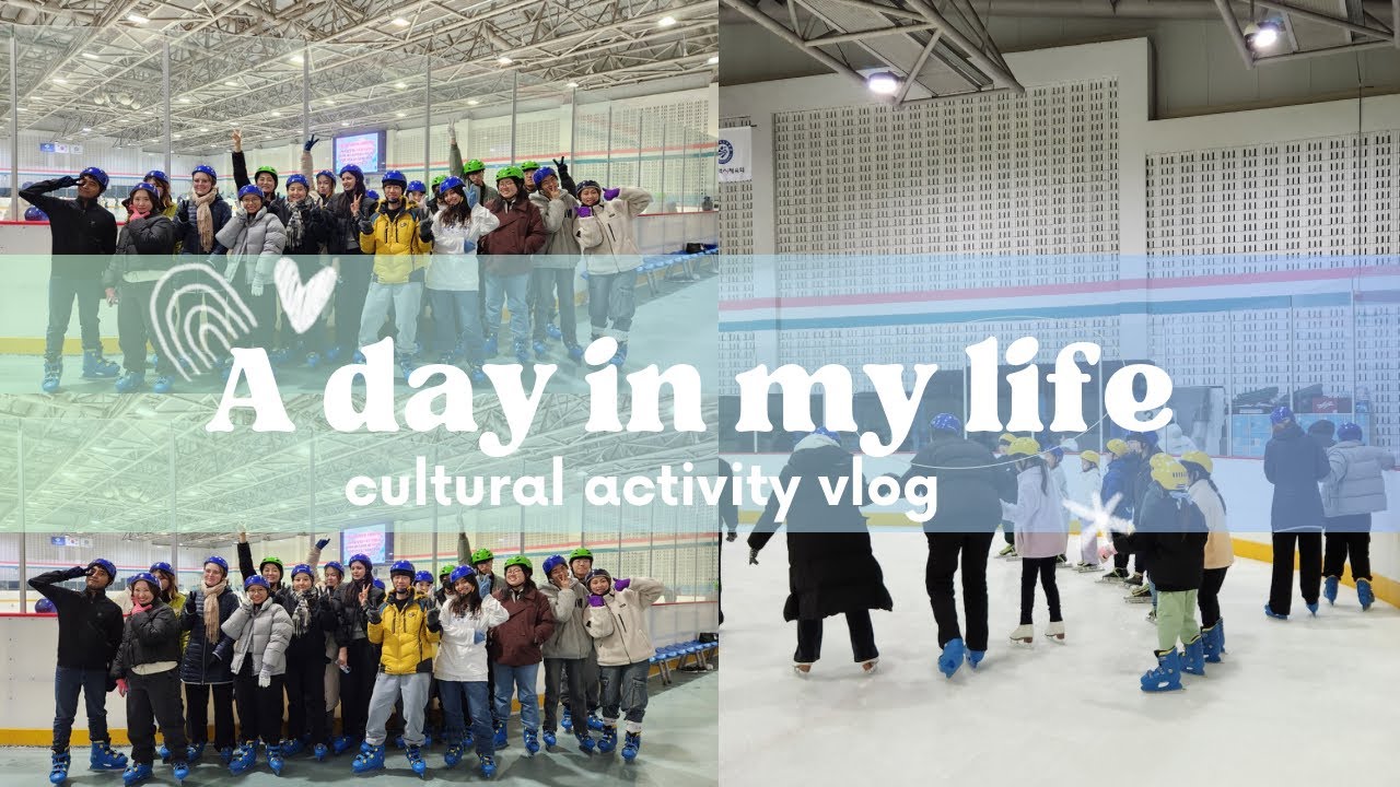 Ice Skating in Busan | Cultural Activity PNU | Indian in Korea - YouTube