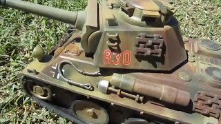 MENG World War TOONS Panther tank (Part 2 of 2)