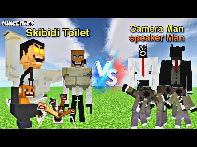 Skibidi toilet G-Man Minecraft Skin