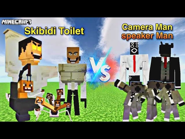 Skibidi Toliet Camera and Speakerman Pack