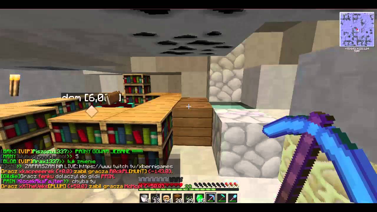 Zagrajmy w Minecraft Na serverze easyhc #2