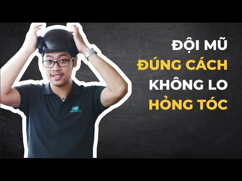 Video: Cách giữ lượng tóc dưới mũ