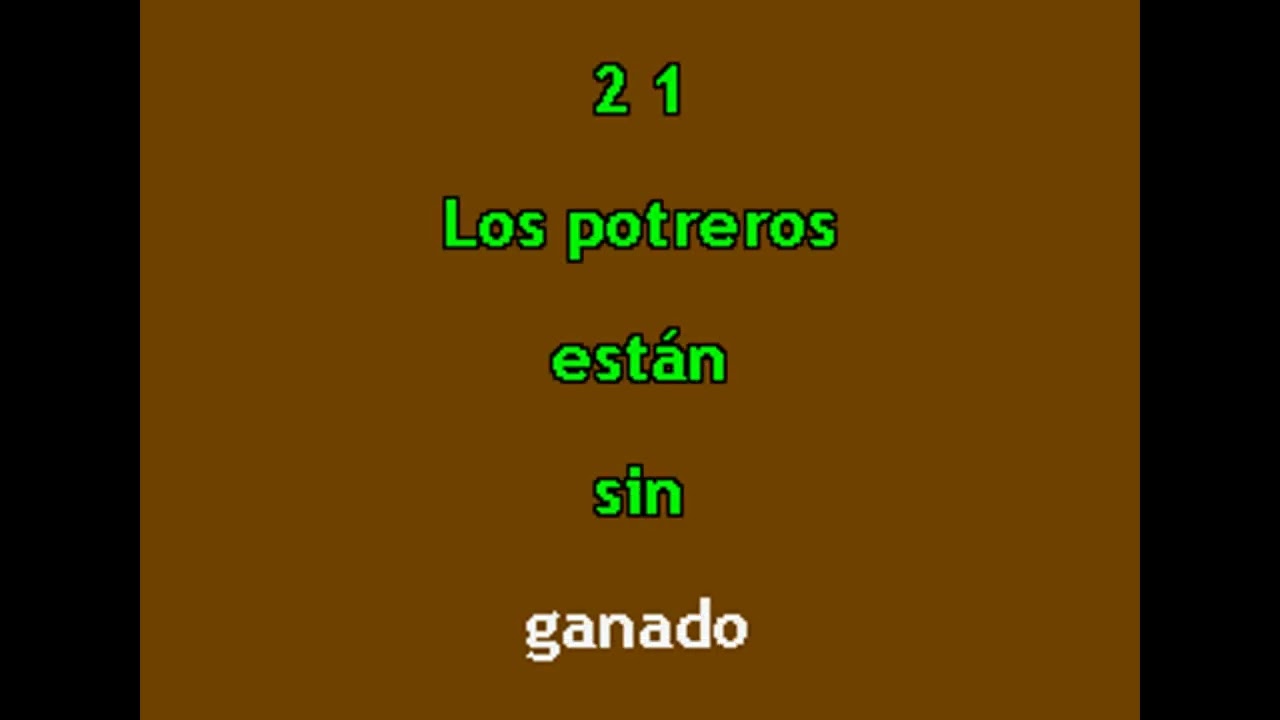 Antonio Aguilar - Cuatro Milpas (karaoke)