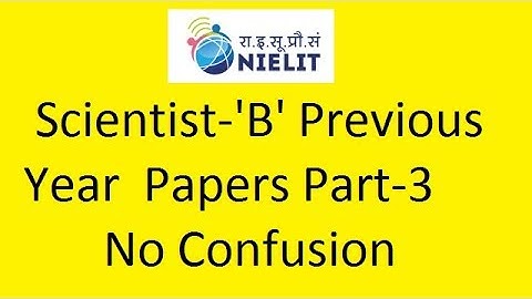 NIELIT Scientist-
