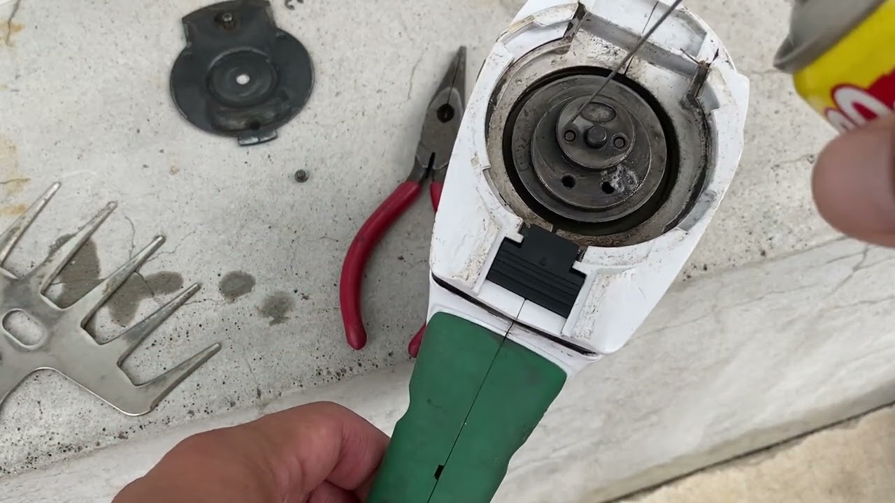 【芝刈り】　マキタ　芝生バリカンの研磨方法と切れ味