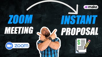 Automate Zoom Recording Transcripts into Sales Proposals with Make.com