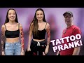 Tattoo Prank on Our Dad!
