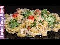 БЫСТРЫЙ УЖИН для МУЖА НА СКОРУЮ РУКУ с МЯСОМ СЫТНЫЙ УЖИН | Creamy Chicken & Broccoli Gnocchi