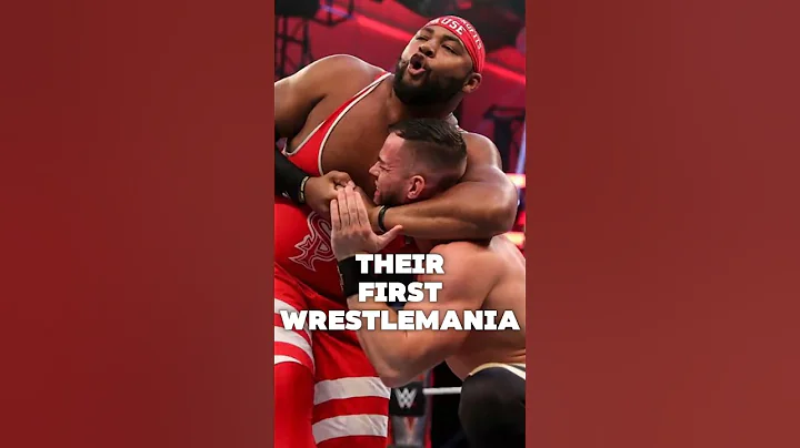 The first WrestleMania matches of WWE wrestlers (Part 5) #wwe #wrestling #shorts