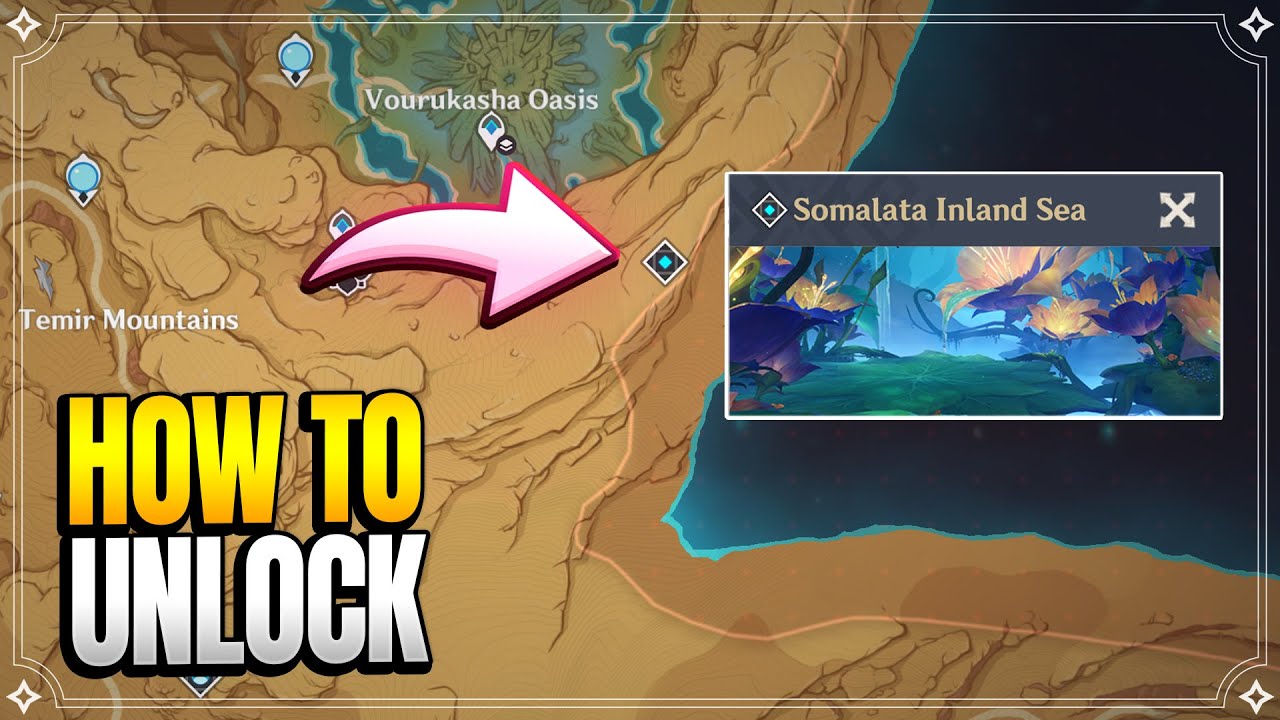How to Unlock "Somalata Inland Sea" Domain World Quests & Puzzles