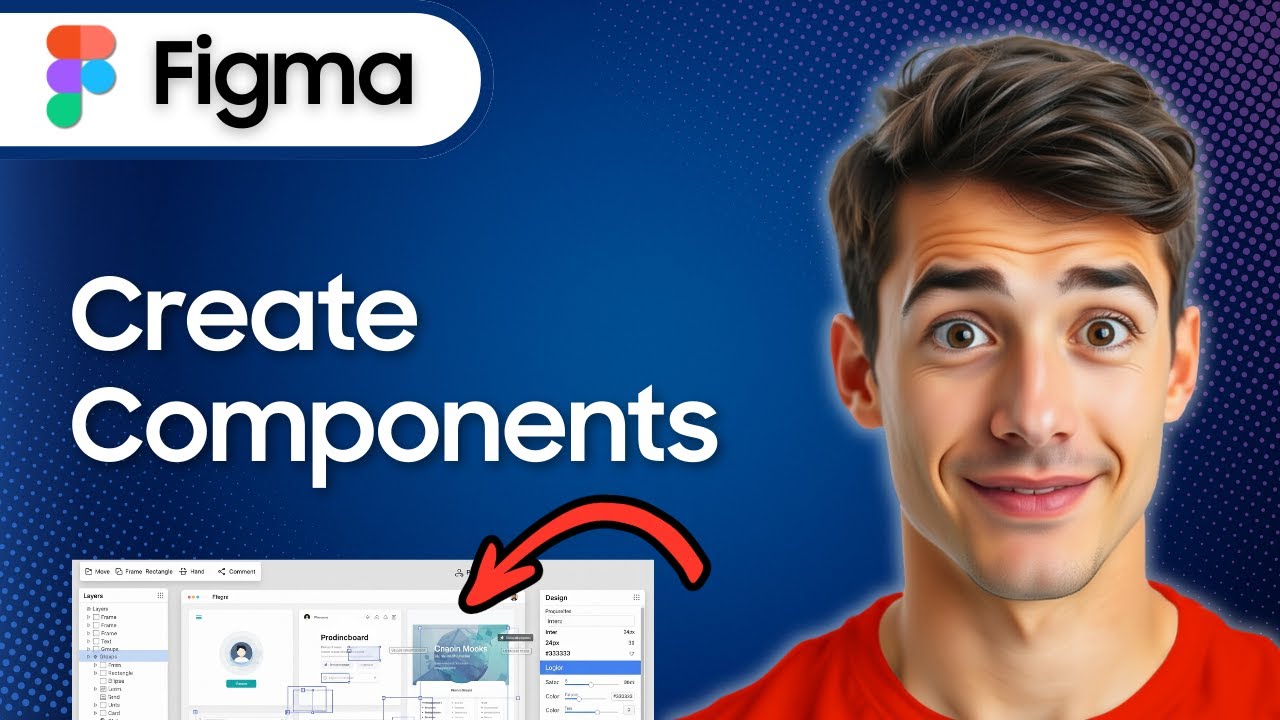 How To Design Components And Buttons With Variants In Figma (Easiest ...