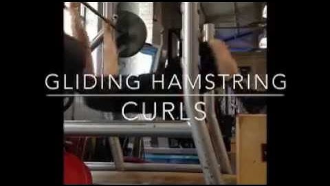 How to Perform Gliding Hamstring Curls