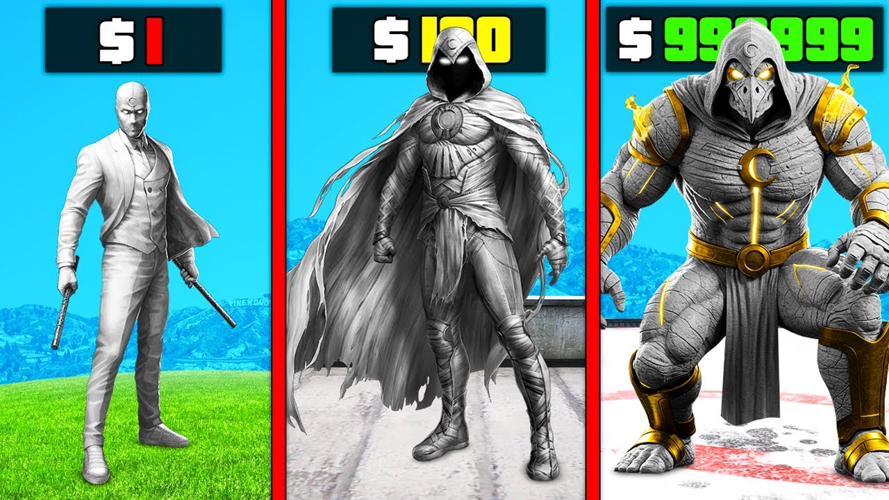 $1 MOON KNIGHT to $1,000,000,000 in GTA 5