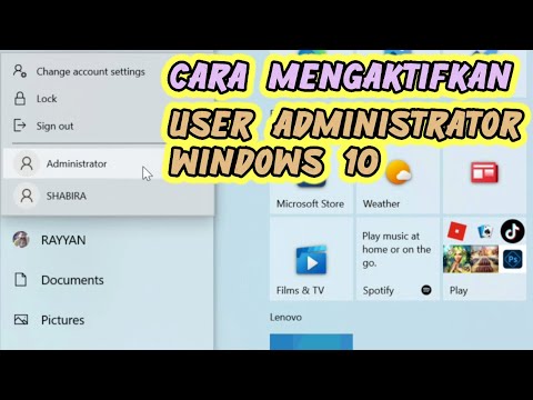 Cara Mengaktifkan User