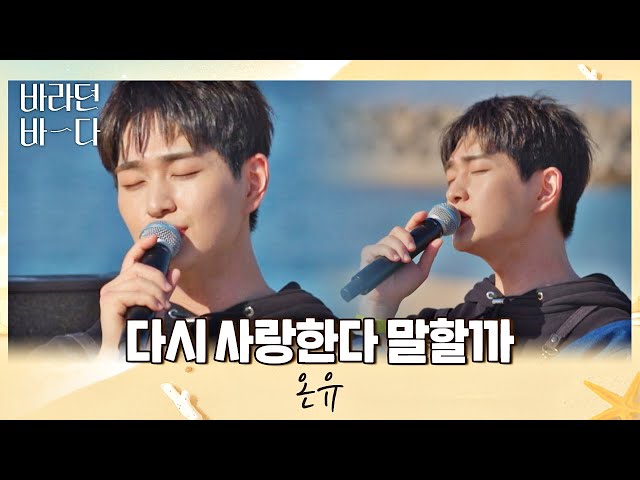 CF 아닌가요••🤷‍♂️ 바람까지 완벽한 온유(ONEW)의 〈다시 사랑한다 말할까〉♬ 바라던 바다 (sea of hope) 8회 | JTBC 210817 방송 class=