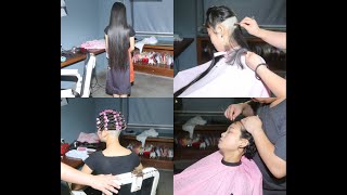 fhaircut-1156 headshave haircut BOB 坊主頭に剃る 剃光头  剪短发 短髪にする  perm hair 断发 Rasierten Kopf   Tête rasée