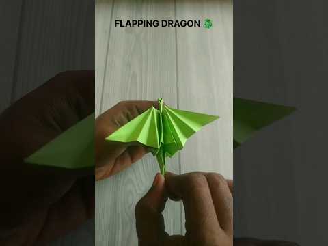 FLAPPING DRAGON ORIGAMI|