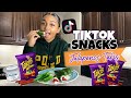 Trying Viral TikTok Snacks | Jalapeños Takis & Cream Cheese | LexiVee03